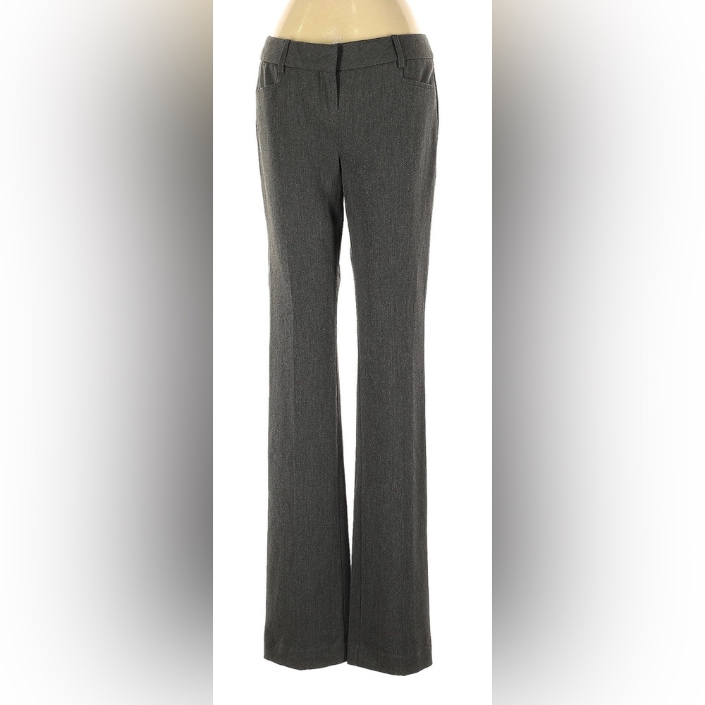 New Express Women's Dark Grey Pants, Relaxed Trouser office, interview size 4 R